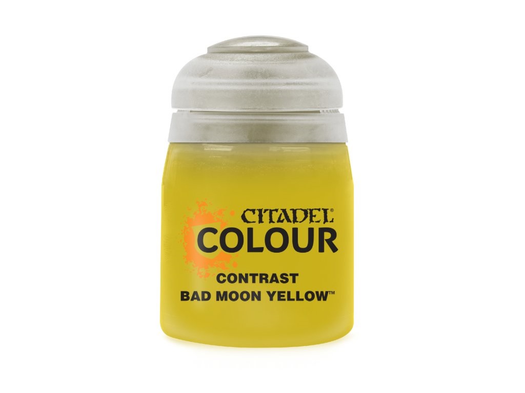 Citadel Contrast Paint (Bad Moon Yellow) kontrastná farba žltá
