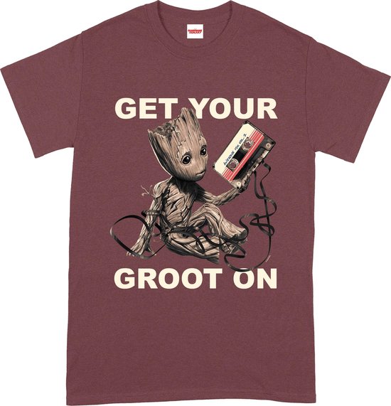 Tričko Guardians of the Galaxy - Get Your Groot On (velikost M)