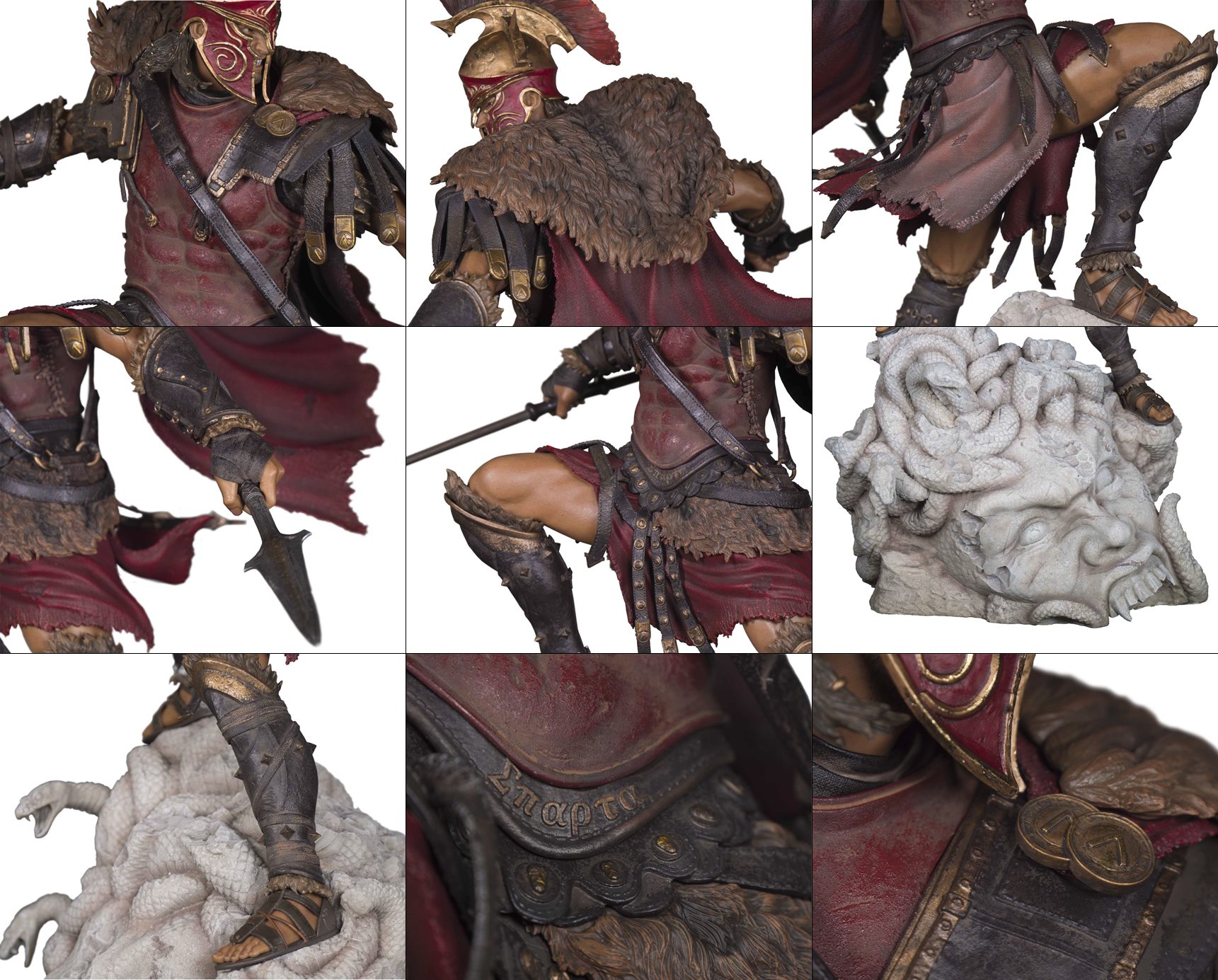 HiPlay DAMTOYS, Assassin's Creed Odyssey: Alexios, Video Game Style Figure Full Set, 1:6 Scale Collectible Action Figure DMS019