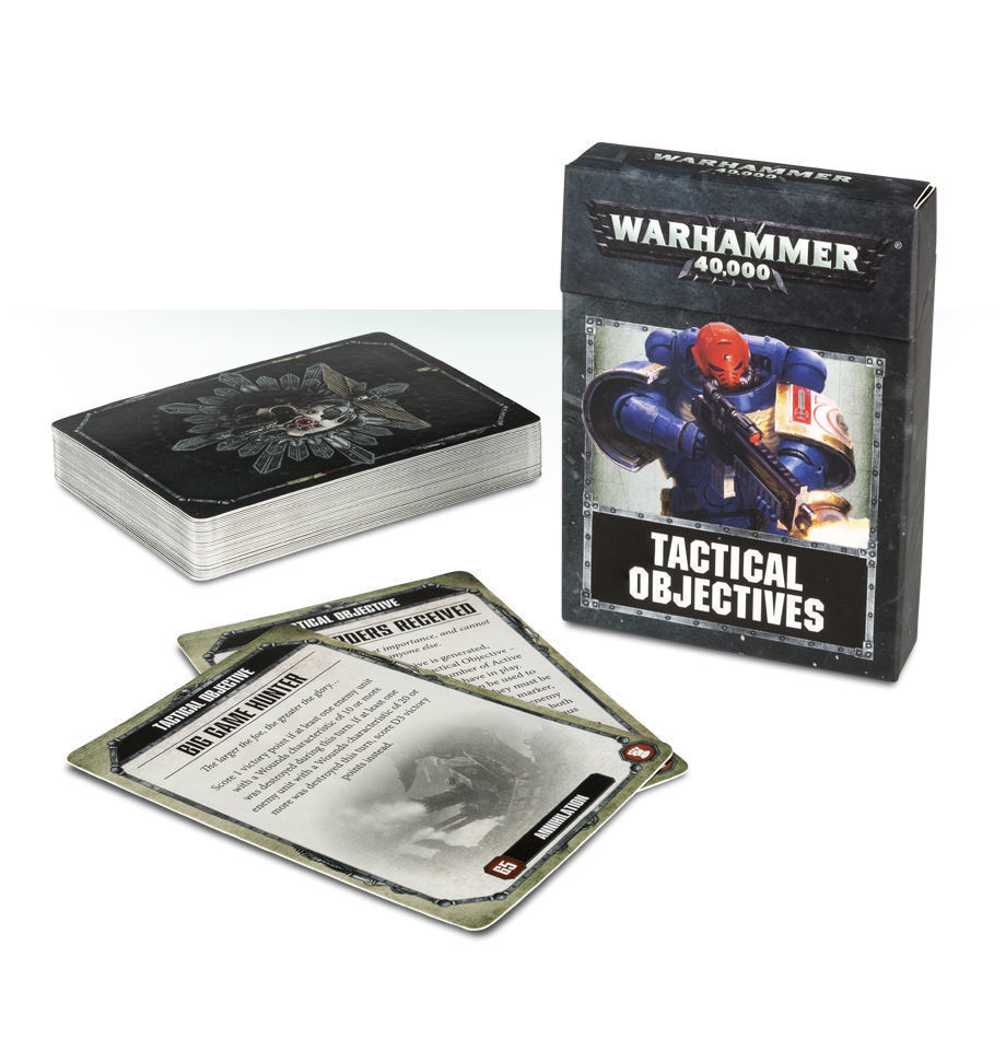 Warhammer 40000 Tactical objective cards Xzone.cz