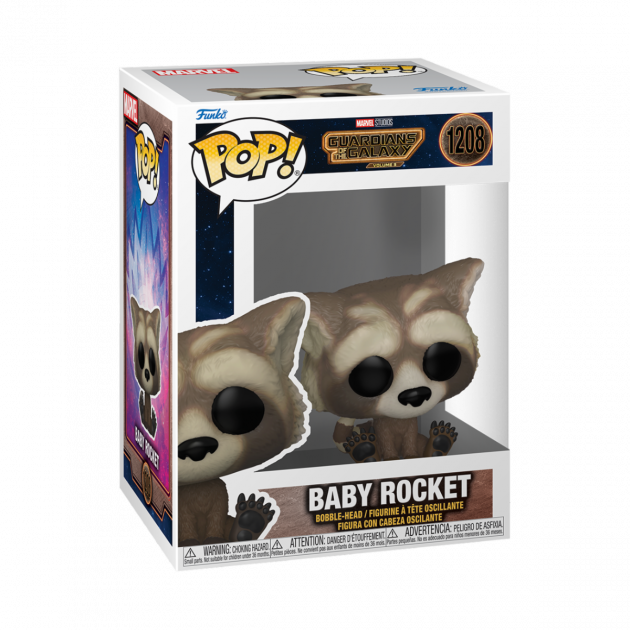 Figurka Guardians of the Galaxy - Baby Rocket (Funko POP! 1208)