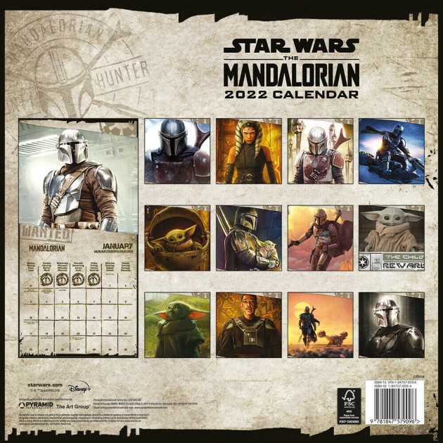 KalendÃ¡Å Star Wars: The Mandalorian 2022