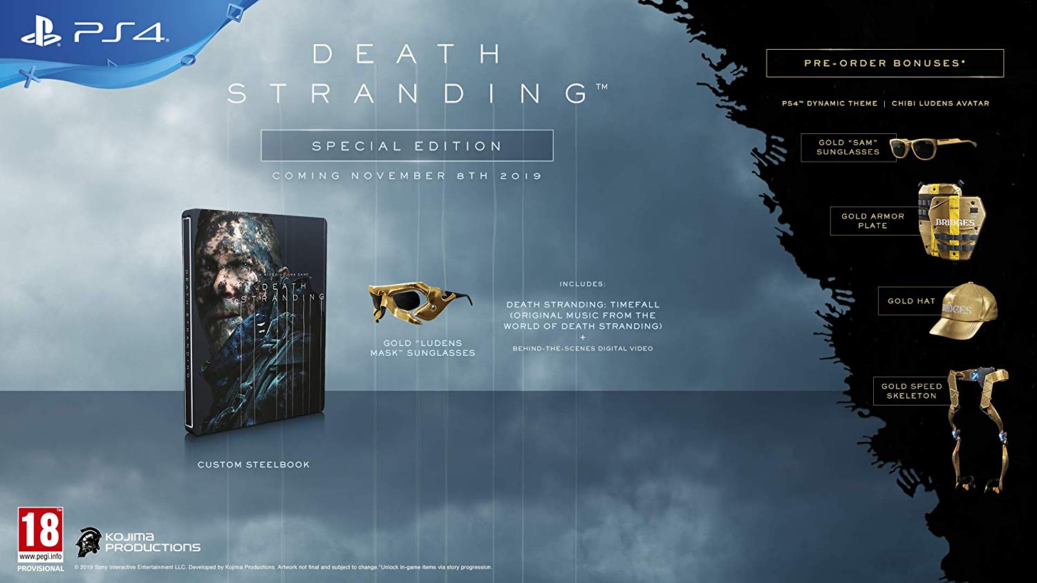 Death Stranding - Special Edition (PS4) - Xzone.cz