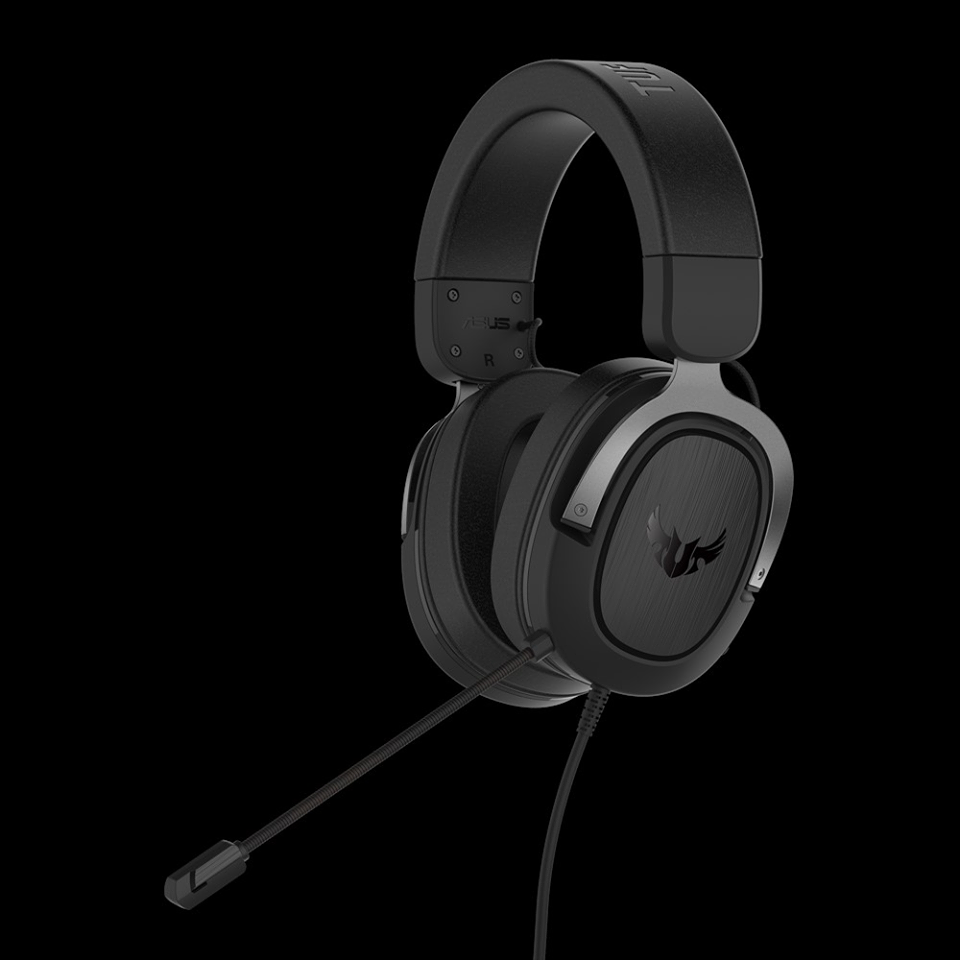 Herní headset ASUS TUF GAming H3 (Gun Metal) (PC) Xzone.cz