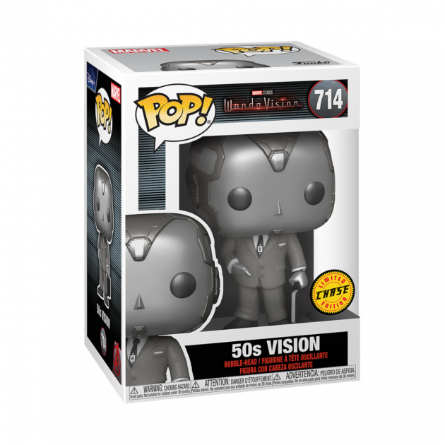 Figurka WandaVision - Vision 50s Chase (Funko POP! Marvel 714) (poškozený obal)