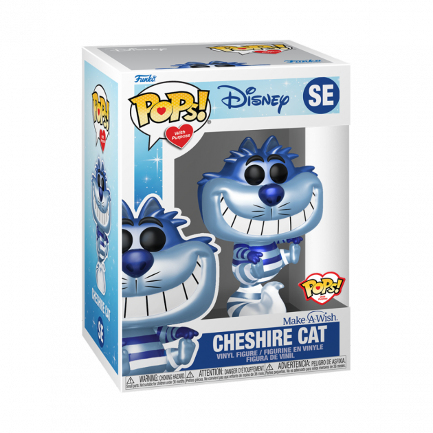 Figurka Disney - Cheshire Cat Make-A-Wish (Funko POP! With Purpose SE)