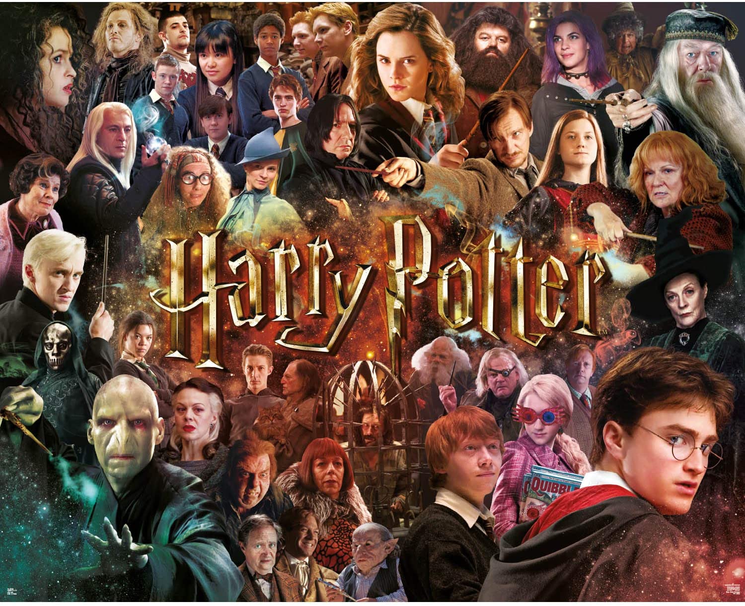 Puzzle Harry Potter Movie Collage Xzone.cz