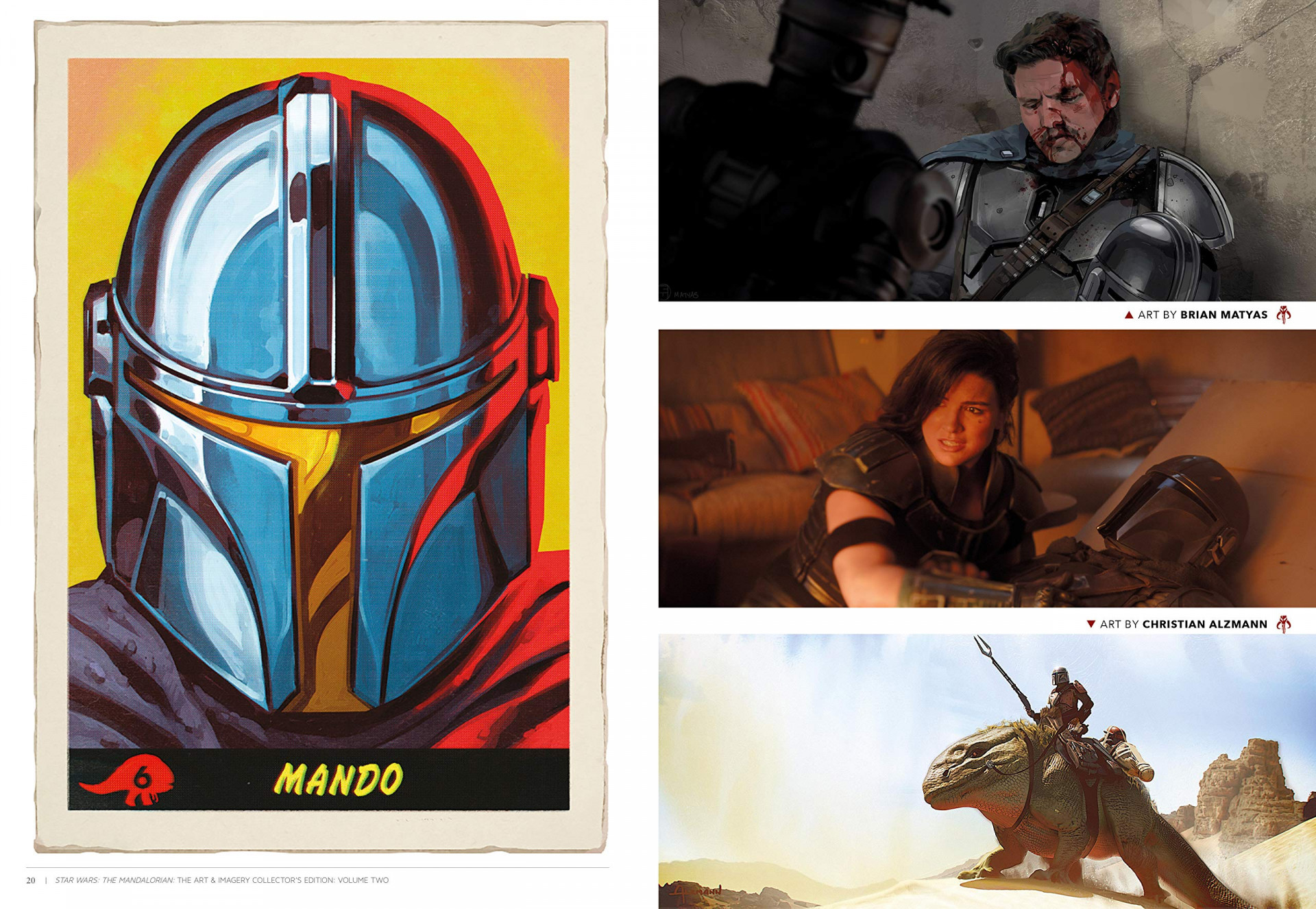 Kniha Star Wars The Mandalorian The Art and Imagery Collectors Edi