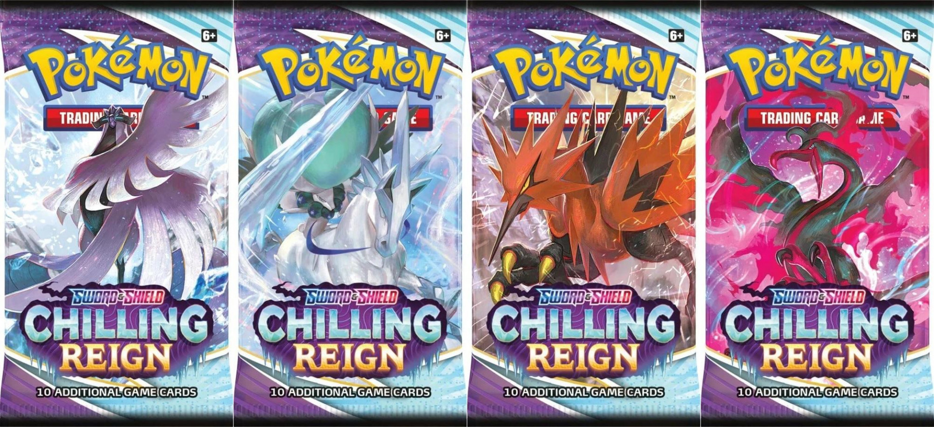 Pokemon Chilling Reign booster packs x9 munimoro.gob.pe