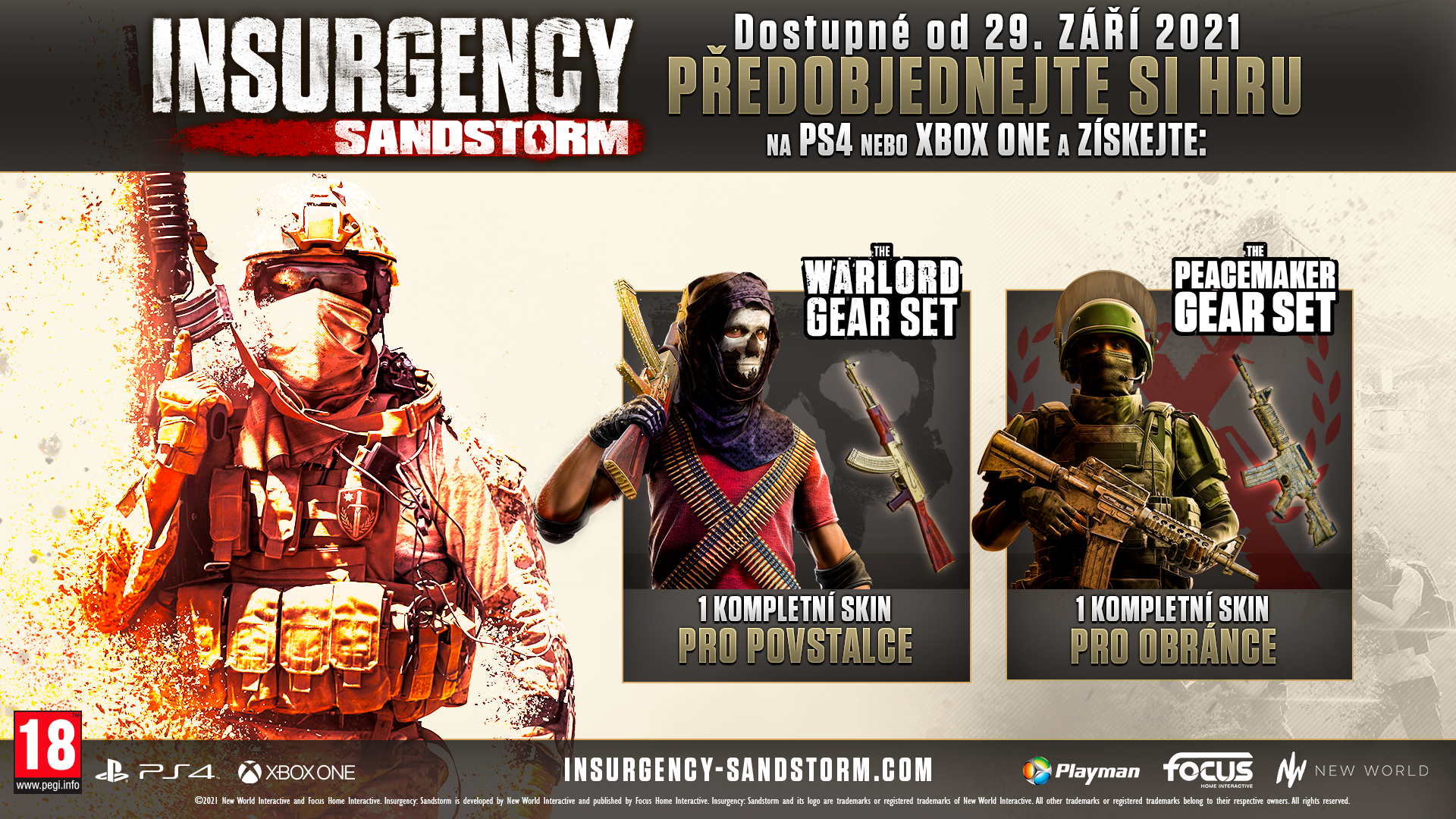 Insurgency Sandstorm Ps4 Xzone Cz