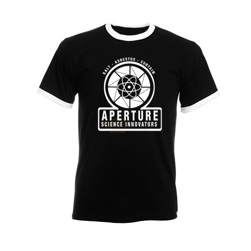 Tričko Portal 2 - Aperture Classic (velikost XL)