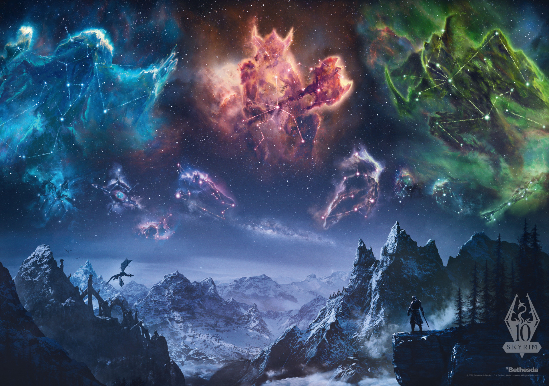 Puzzle Skyrim - 10th Anniversary (Good Loot) - Xzone.cz