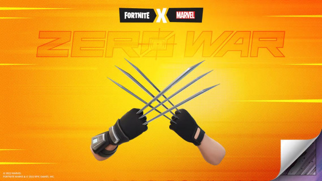 Fortnite - Wolverine Adamantium Claws Pickaxe DLC Epic Games CD Key