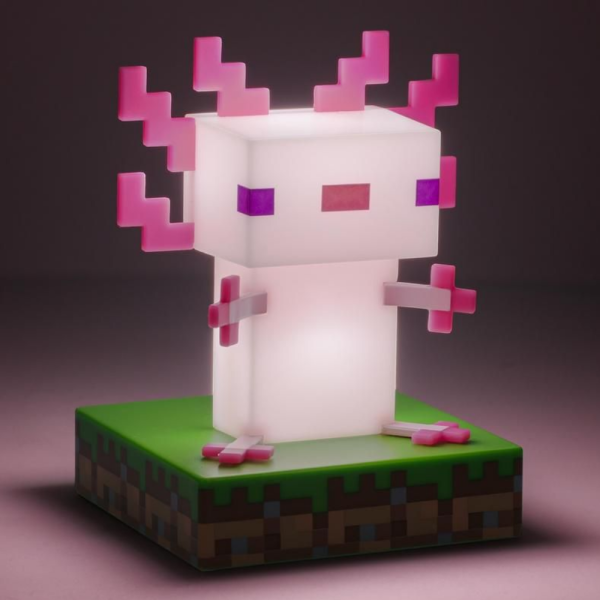 Lampička Minecraft Axolotl Xzone.cz