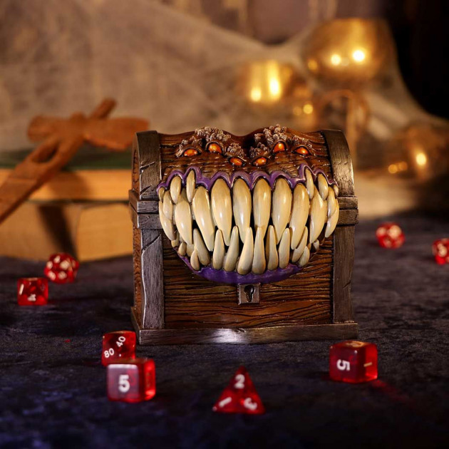 Krabička na kostky Dungeons and Dragons - Mimic Dice Box