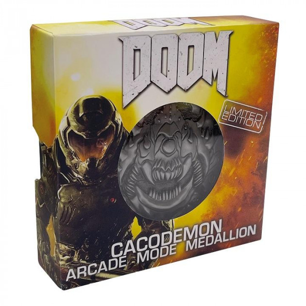Doom Cacodemon 'Level Up' Medallion