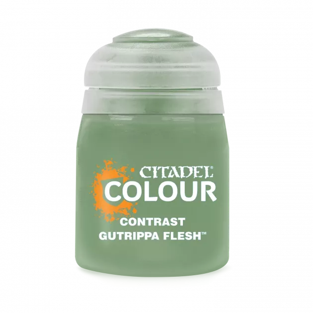 Citadel Contrast Paint (Gutrippa Flesh) - kontrastní barva - zelená