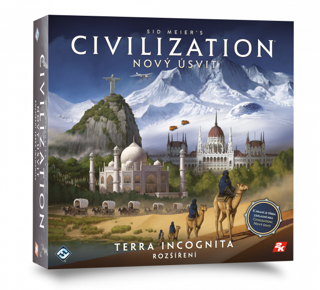 Desková hra Civilization: Nový úsvit - Terra Incognita (rozšíření)