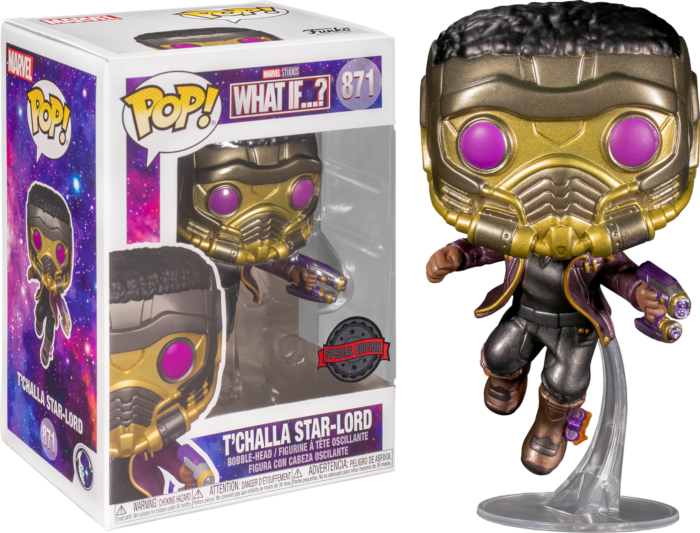 Comprar ¿Qué pasaría si T'Challa Star-Lord desenmascarara el pop