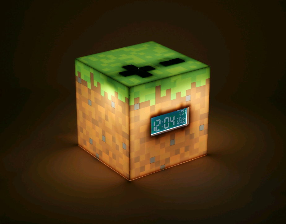 Hodiny Minecraft Alarm Clock BDP Xzone.cz