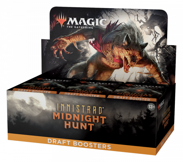 KaretnÃ­ hra Magic: The Gathering Innistrad: Midnight Hunt - Draft Booster (15 karet)