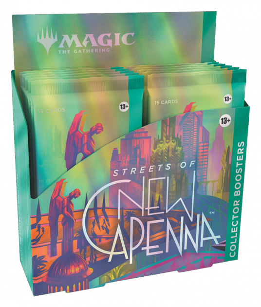 Karetní hra Magic: The Gathering Streets of New Capenna - Collector Booster (15 karet)