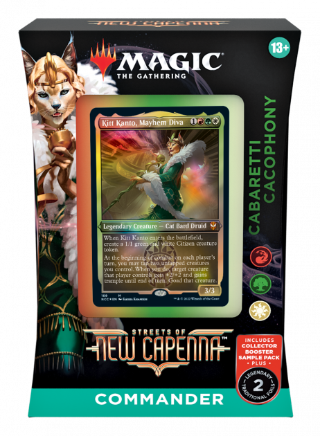 Karetní hra Magic: The Gathering Streets of New Capenna - Cabaretti Cacophony (Commander Deck)