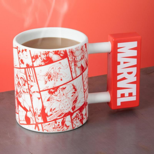 Marvel Logo Shaped Mug