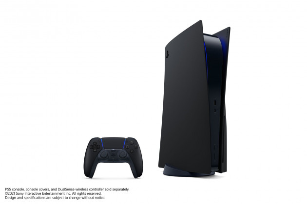 Kryt na konzoli PlayStation 5 - Midnight Black