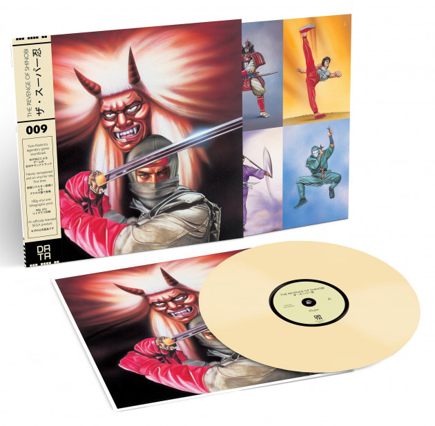 Oficiální soundtrack The Revenge of Shinobi na LP