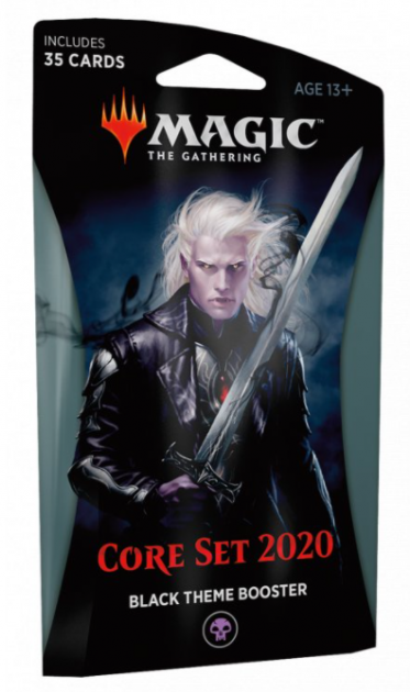 KaretnÃ­ hra Magic: The Gathering 2020 - Black Theme Booster (35 karet)