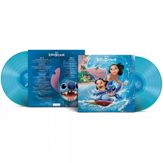 OficiÃ¡lnÃ­ soundtrack Lilo and Stitch na LP (20th Anniversary)