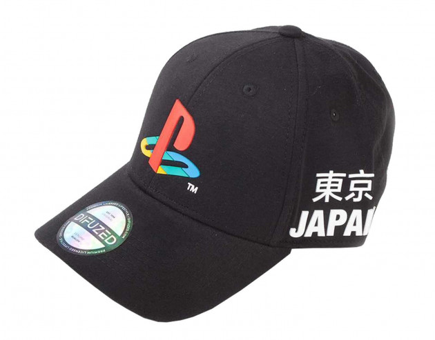 KÅ¡iltovka PlayStation - Logo Japan (ÄernÃ¡) 