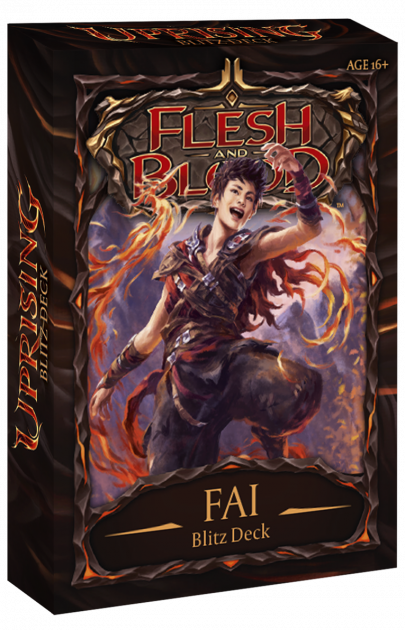 Flesh and Blood TCG - Uprising Blitz Decks Display (8 Decks) - EN