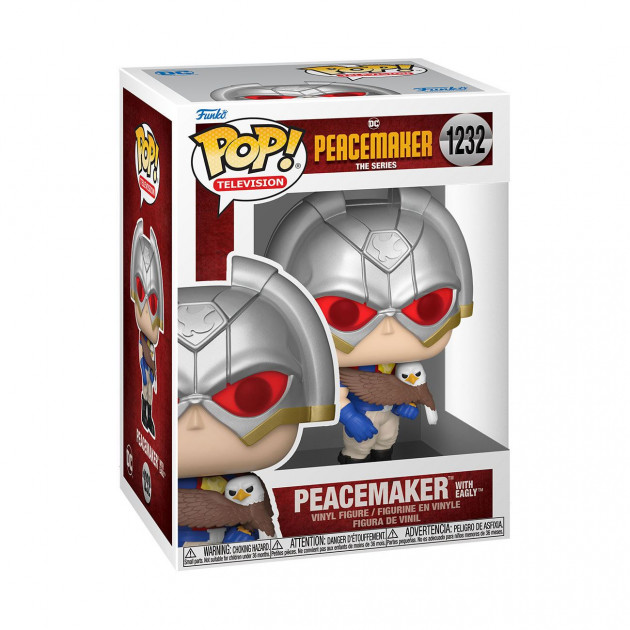Figurka DC Comics: Peacemaker - Peacemaker with Eagly (Funko POP! Television 1232)