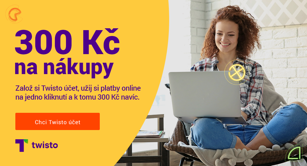Twisto.cz - 300 Kč na nákupy