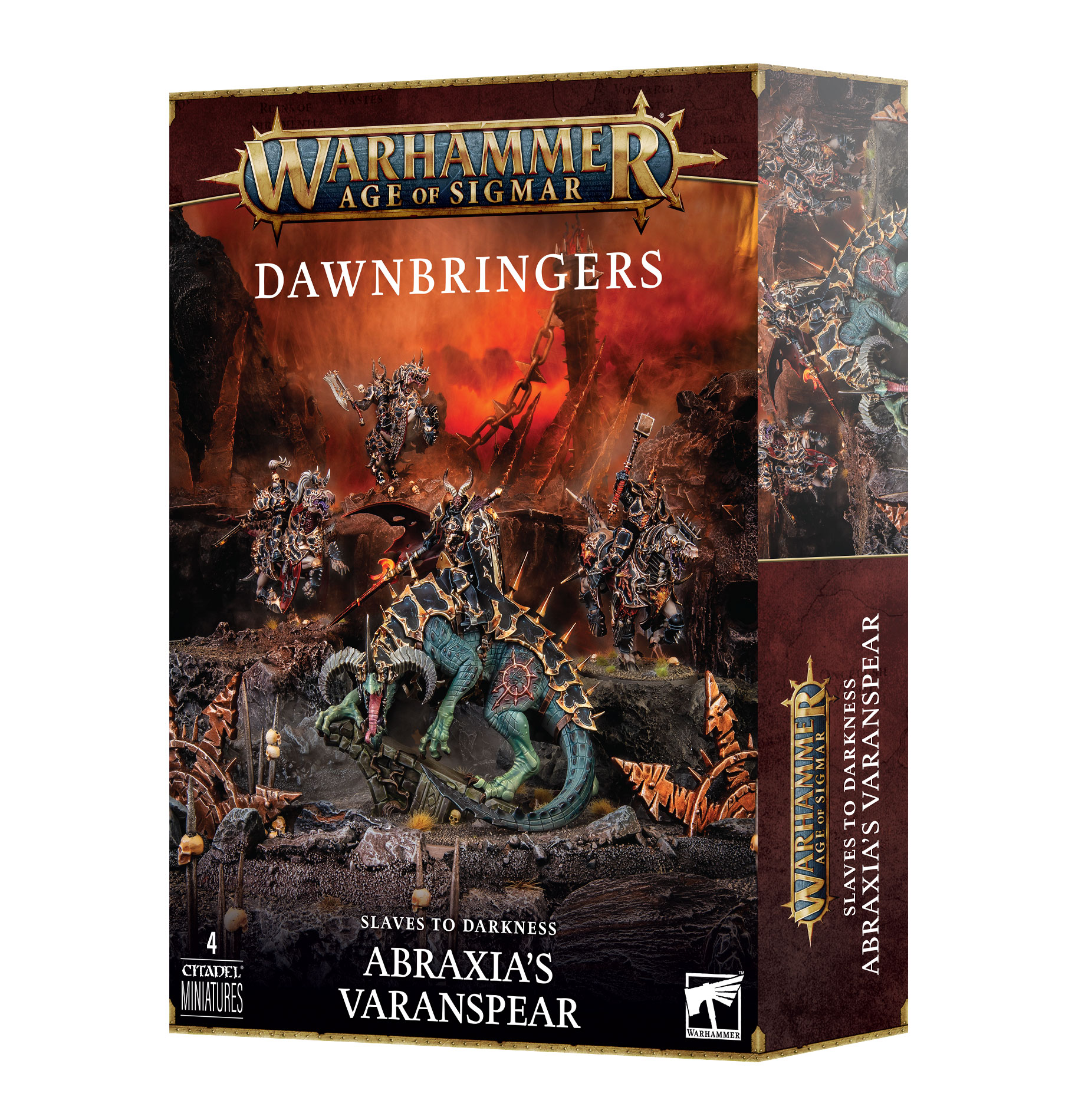 W-AOS: Slaves to Darkness - Abraxia's Varanspear (4 figurky)